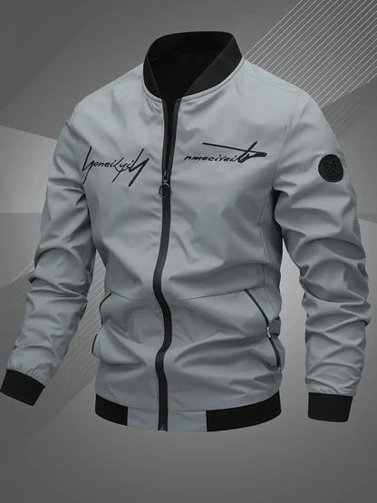 Trendy Men's Preppy Jackets Suitable for Seasonal Wear, Spring and Autumn Fashionable Men's Casual Jackets Ai-TechWorld 