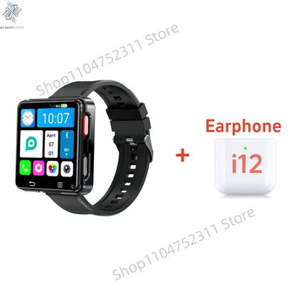 S998 4G Smart Watch Android 11.0 OS Smartwatch 2.64 inch Large Screen 480*480 MTK6739 500W Dual Camera 1200mAH Battery Wifi GPS Ai-TechWorld 