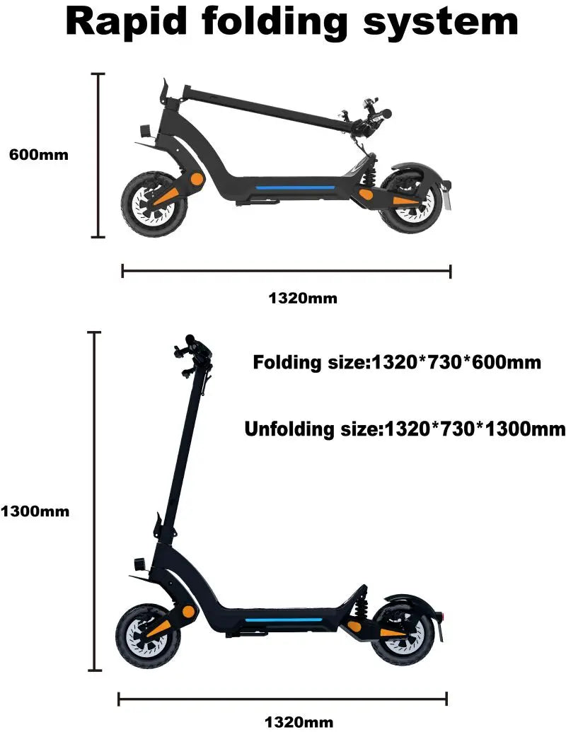 China DT06 Dual Motor Powerful Adults Scooter 11inch 1900w 3800w 50-80km 60v 18.2A 23.4A All Terrain Electric Scooter Ai-TechWorld 