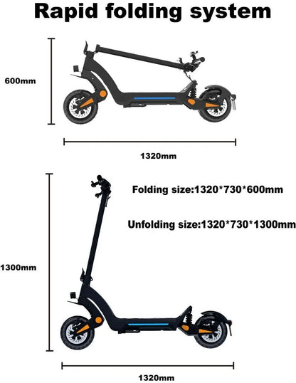 China DT06 Dual Motor Powerful Adults Scooter 11inch 1900w 3800w 50-80km 60v 18.2A 23.4A All Terrain Electric Scooter Ai-TechWorld 