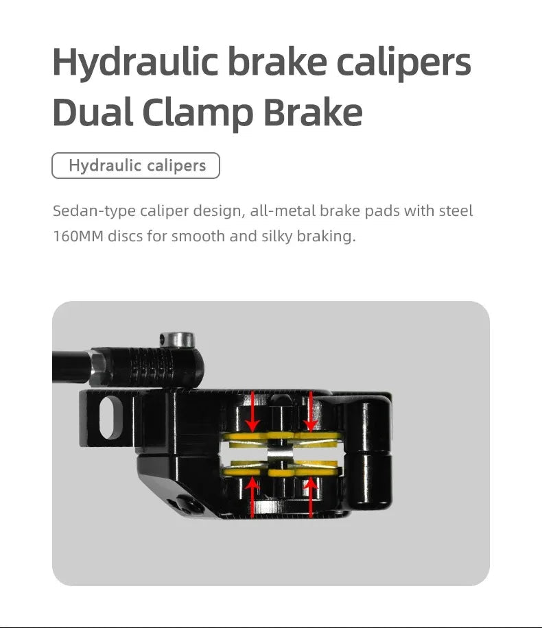 Boyueda S3 EScooters 6000W Dual Motor 60V38ah Hydraulic Oil Brake Electric Scooter Aldult 11 Inch Off-road Vacuum Tire E-Scooter Ai-TechWorld 