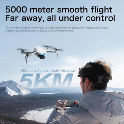 2025 New S-X1 Drone With 8K HD Camera 3-Axis Gimbal 5G GPS Anti-Shake Brushless Quadcopter For Aerial Photography And Video Gift Ai-TechWorld 