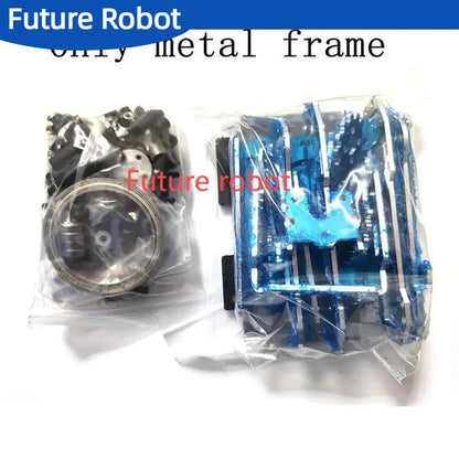 6 Dof Robot Arm Clamp Claw APP RC Control Metal Mechanical Robotics with Digital Servos for Arduino DIY Kit Programmable Robot Ai-TechWorld 
