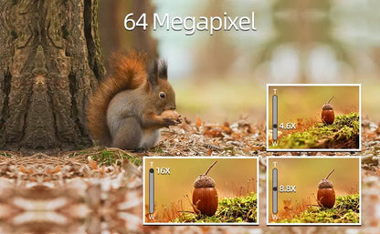 NBD 64MP Digital Camera for Photography, 4K Vlogging Camera with 3’’ Flip Screen,16X Digital Zoom,2 Batteries, 32GB TF Card Ai-TechWorld 