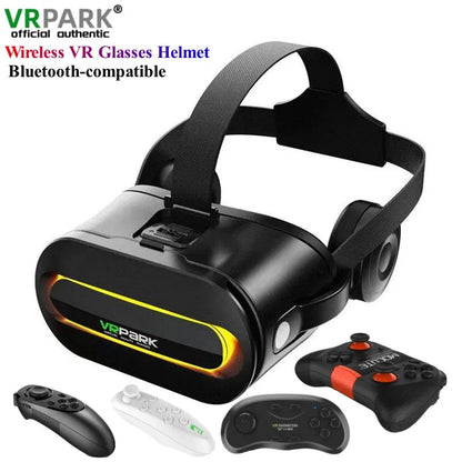 Original J60 4K Wireless Virtual Reality VR Glasses Stereo 3D Videos Google Cardboard Box Headset Helmet for Smartphone Max 6.7" Ai-TechWorld 