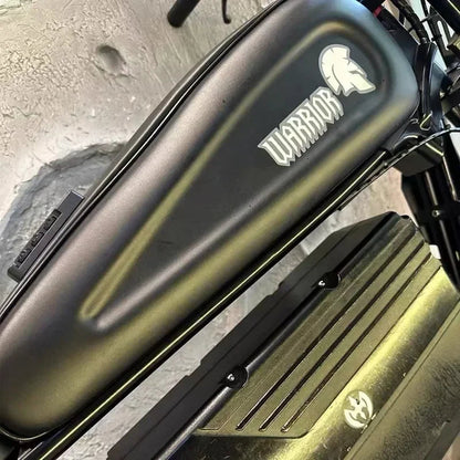 Ebike ZPW Black Warrior 3000W 60V 45AH Camping Motorcycle, Adult Electric Bike 20 Inch Fat Tire Electric Bike Ai-TechWorld 