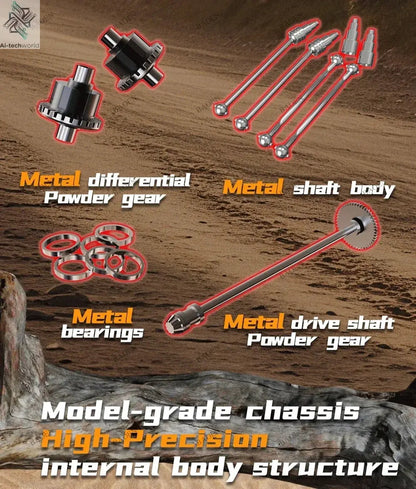 SCY9522PRO 85KM/H High Speed RC Car Brushless 4WD Off-Road Drift Remote Control Car 1:16 Professional Racing Cars SCY9522 50KM/H Ai-TechWorld 