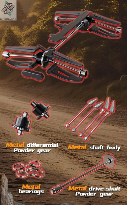 SCY9522PRO 85KM/H High Speed RC Car Brushless 4WD Off-Road Drift Remote Control Car 1:16 Professional Racing Cars SCY9522 50KM/H Ai-TechWorld 