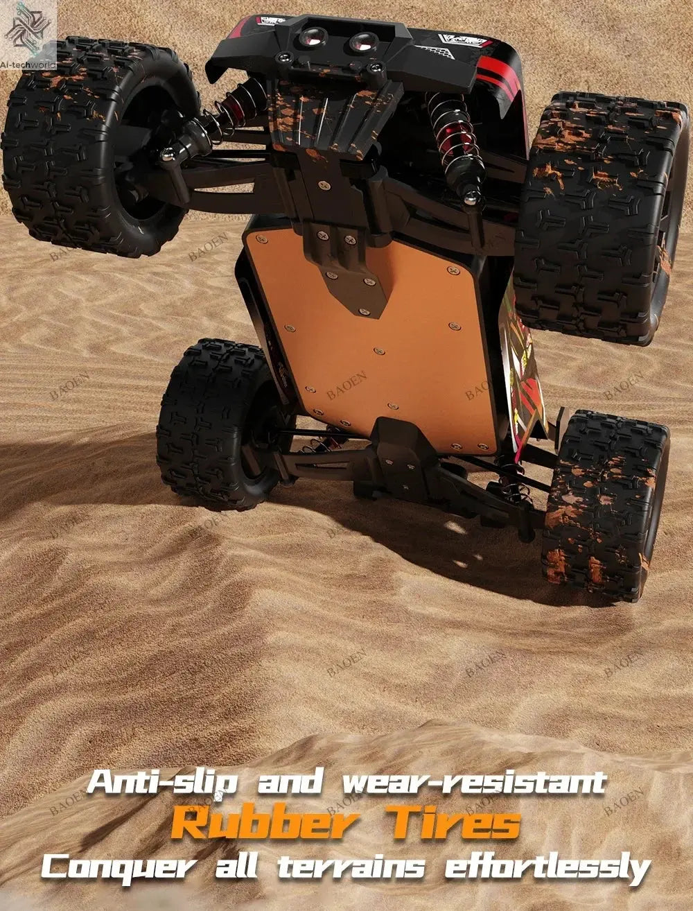 SCY9522PRO 85KM/H High Speed RC Car Brushless 4WD Off-Road Drift Remote Control Car 1:16 Professional Racing Cars SCY9522 50KM/H Ai-TechWorld 
