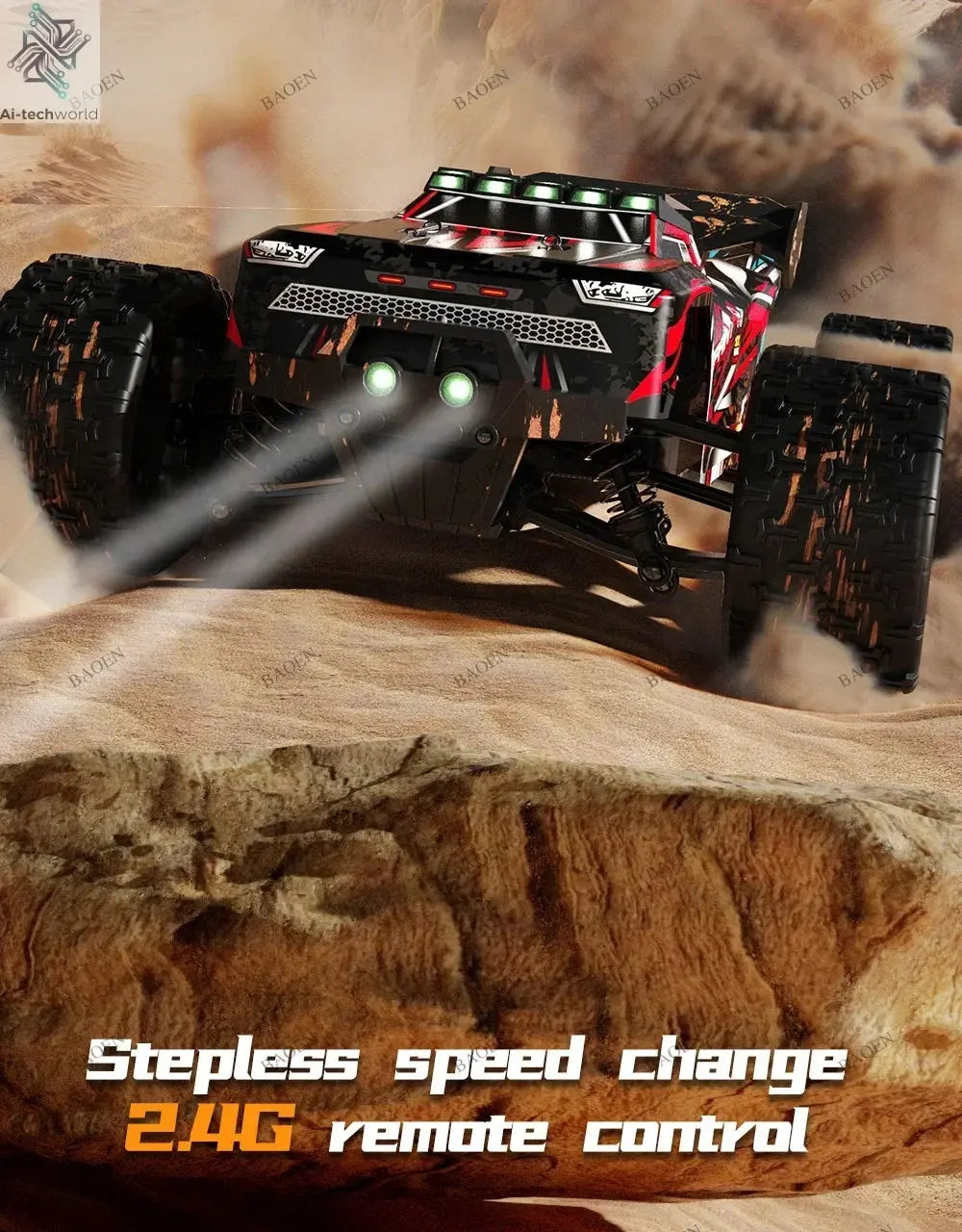 SCY9522PRO 85KM/H High Speed RC Car Brushless 4WD Off-Road Drift Remote Control Car 1:16 Professional Racing Cars SCY9522 50KM/H Ai-TechWorld 
