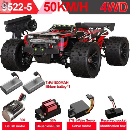 SCY9522PRO 85KM/H High Speed RC Car Brushless 4WD Off-Road Drift Remote Control Car 1:16 Professional Racing Cars SCY9522 50KM/H Ai-TechWorld 