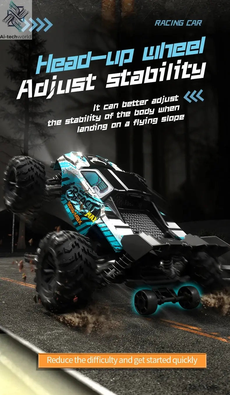 SG116 MAX 1:16 High Speed Drift Racing Car 80KM/H Brushless Motor 4WD SG316 MAX RC Off Road Car Monster Trucks Toy For Kids Gift Ai-TechWorld 