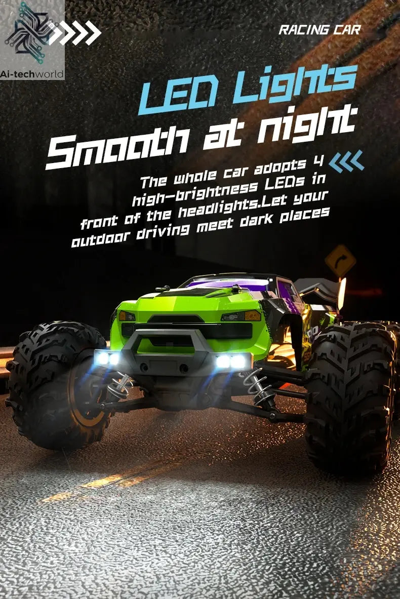 SG116 MAX 1:16 High Speed Drift Racing Car 80KM/H Brushless Motor 4WD SG316 MAX RC Off Road Car Monster Trucks Toy For Kids Gift Ai-TechWorld 