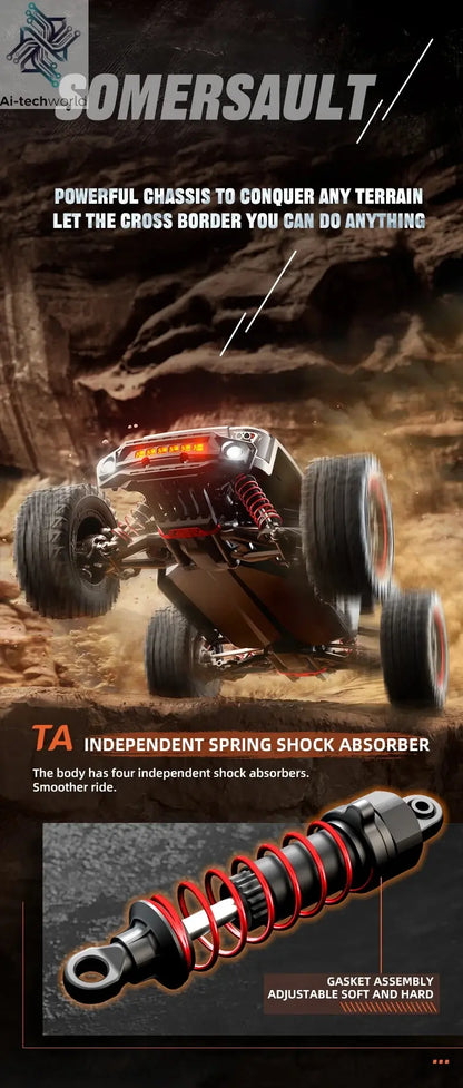 SG116 MAX 1:16 High Speed Drift Racing Car 80KM/H Brushless Motor 4WD SG316 MAX RC Off Road Car Monster Trucks Toy For Kids Gift Ai-TechWorld 