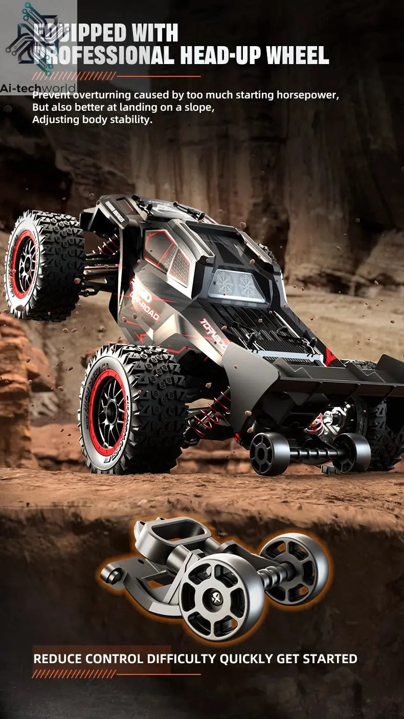 SG116 MAX 1:16 High Speed Drift Racing Car 80KM/H Brushless Motor 4WD SG316 MAX RC Off Road Car Monster Trucks Toy For Kids Gift Ai-TechWorld 