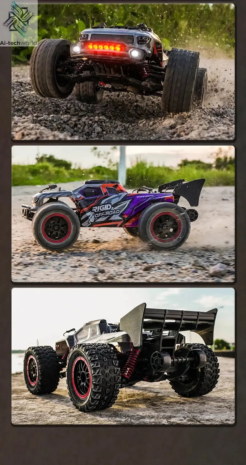 SG116 MAX 1:16 High Speed Drift Racing Car 80KM/H Brushless Motor 4WD SG316 MAX RC Off Road Car Monster Trucks Toy For Kids Gift Ai-TechWorld 