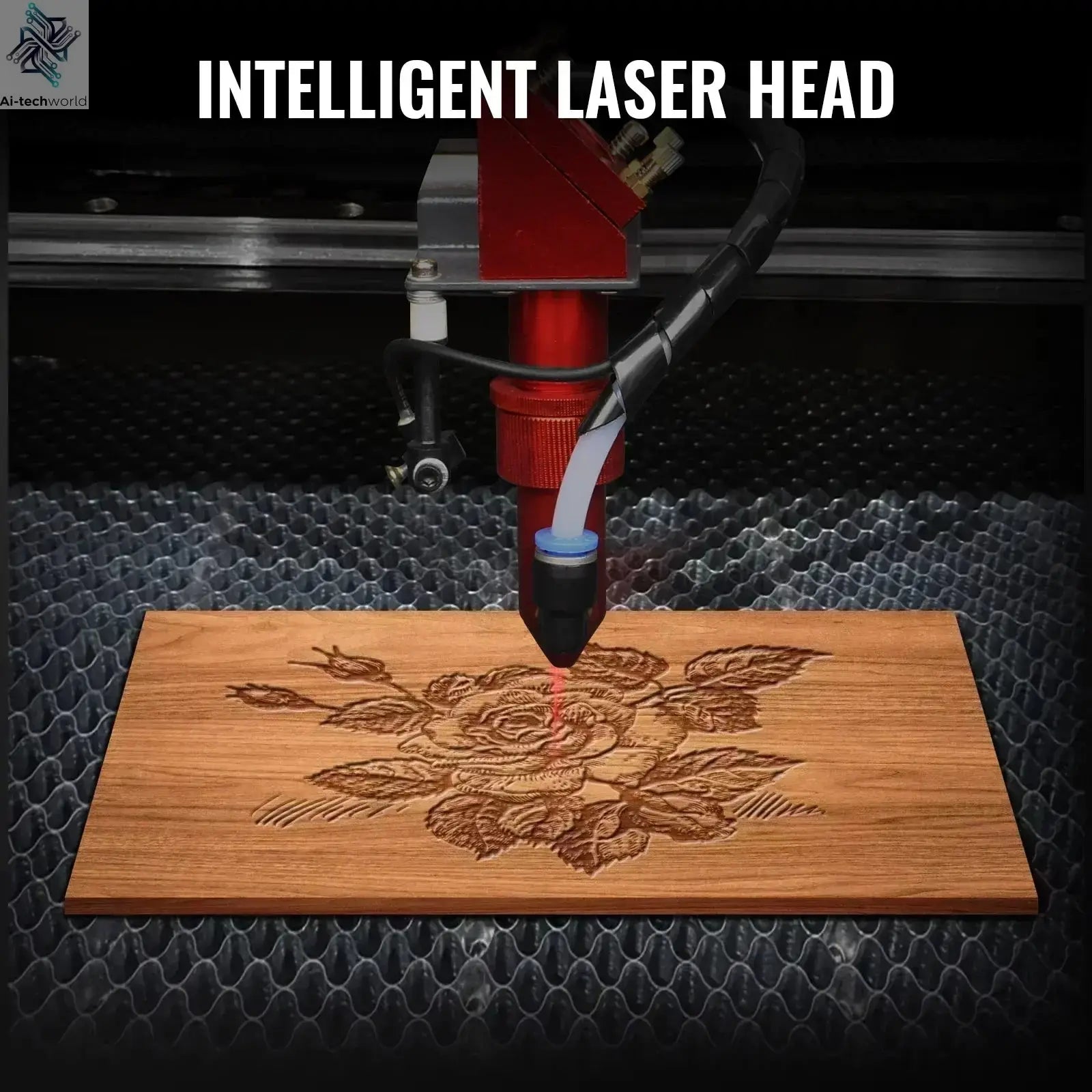 SIHAO 50W-100W CO₂ Laser Engraver with Large Work Area | Precision Cutting & Engraving for Wood, Acrylic, Glass, Leather Ai-TechWorld 