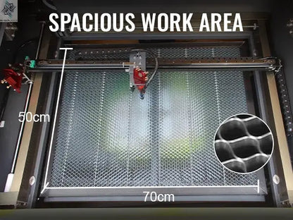 SIHAO 50W-100W CO₂ Laser Engraver with Large Work Area | Precision Cutting & Engraving for Wood, Acrylic, Glass, Leather Ai-TechWorld 