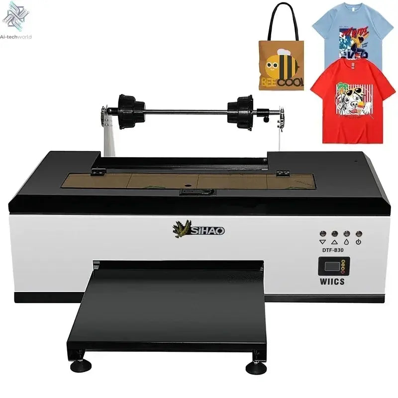 SIHAO R1390/L1800 A3 DTF Printer Oven All-in-One for T-Shirt Fabric Textile Clothing Printing DTF Transfer Film Printer Machine Ai-TechWorld 