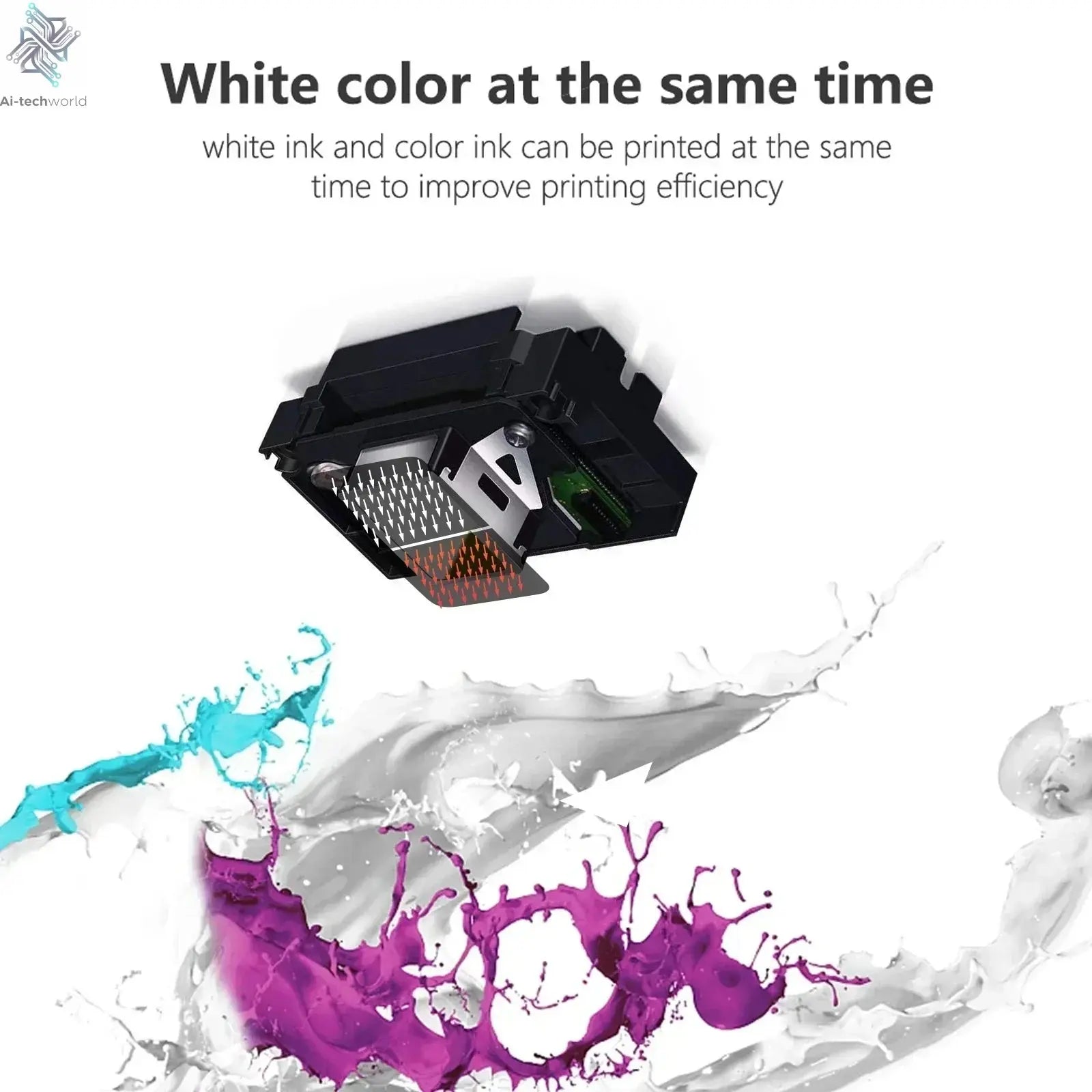 SIHAO R1390/L1800 A3 DTF Printer Oven All-in-One for T-Shirt Fabric Textile Clothing Printing DTF Transfer Film Printer Machine Ai-TechWorld 