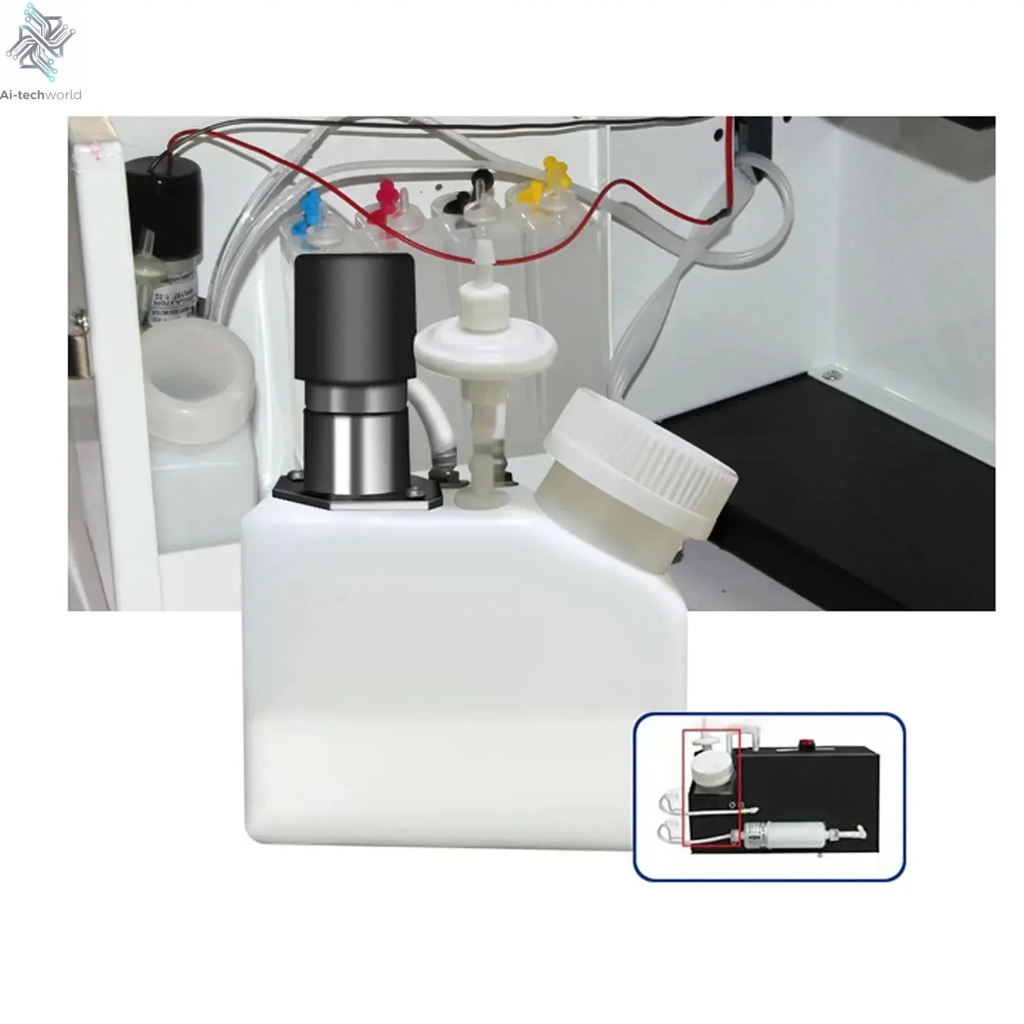 SIHAO R1390/L1800 A3 DTF Printer Oven All-in-One for T-Shirt Fabric Textile Clothing Printing DTF Transfer Film Printer Machine Ai-TechWorld 