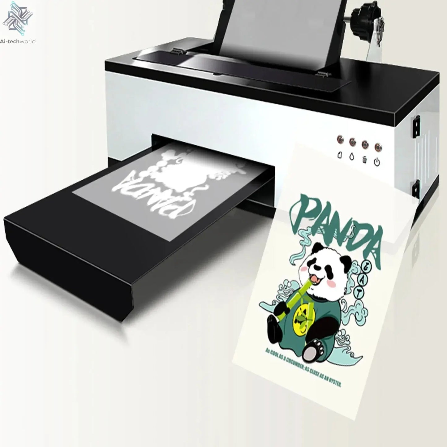 SIHAO R1390/L1800 A3 DTF Printer Oven All-in-One for T-Shirt Fabric Textile Clothing Printing DTF Transfer Film Printer Machine Ai-TechWorld 