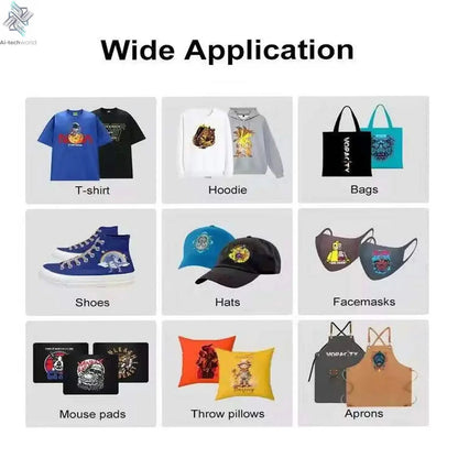 SIHAO R1390/L1800 A3 DTF Printer Oven All-in-One for T-Shirt Fabric Textile Clothing Printing DTF Transfer Film Printer Machine Ai-TechWorld 