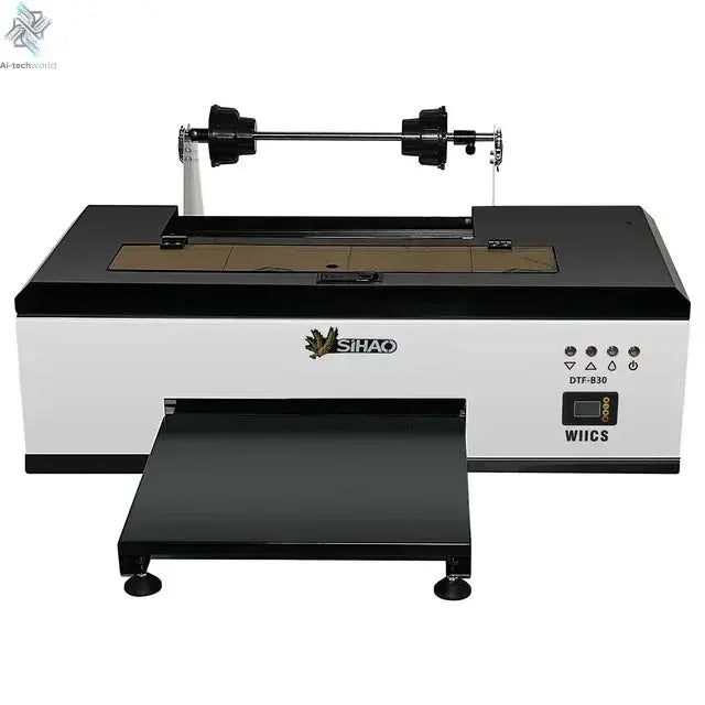SIHAO R1390/L1800 A3 DTF Printer Oven All-in-One for T-Shirt Fabric Textile Clothing Printing DTF Transfer Film Printer Machine Ai-TechWorld 
