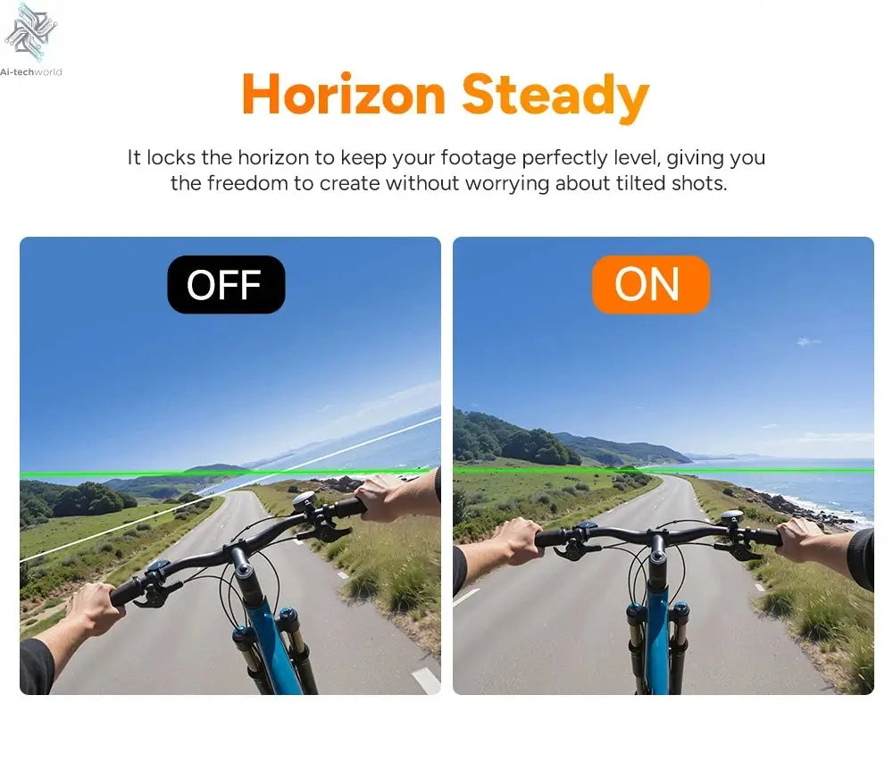 SJCAM C400 Action Camera Handheld Stabilized Night Vision Camera Vlog Outdoor Live Streaming Bike Mount Dashcam Sjcam Camera Ai-TechWorld 