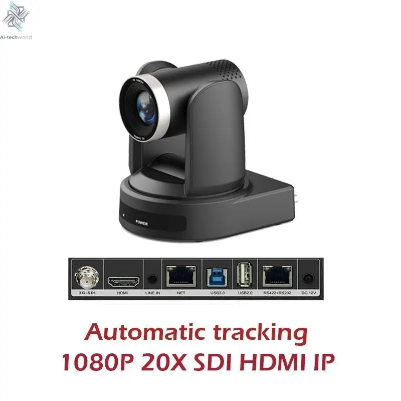 SMTAV 1080P 4K SDI PTZ Camera 10X 20X Zoom HDMI IP Live Streaming Camera Support POE Conference Camera for Church Meeting - Ai - TechWorld