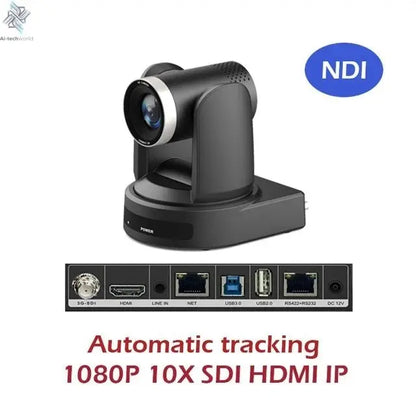 SMTAV 1080P 4K SDI PTZ Camera 10X 20X Zoom HDMI IP Live Streaming Camera Support POE Conference Camera for Church Meeting - Ai - TechWorld