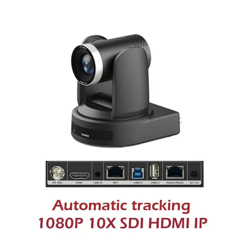 SMTAV 1080P 4K SDI PTZ Camera 10X 20X Zoom HDMI IP Live Streaming Camera Support POE Conference Camera for Church Meeting - Ai - TechWorld