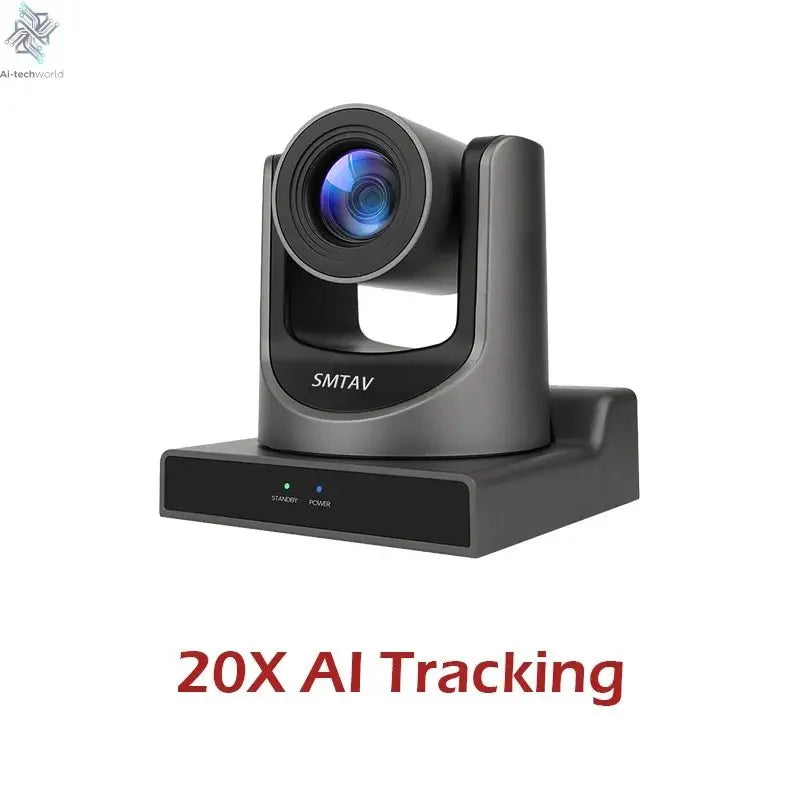 SMTAV AI Tracking NDI|HX Ptz Camera 20x 30x Video conference camera with POE HDMI SDI USB output ptz Church Broadcasting - Ai - TechWorld