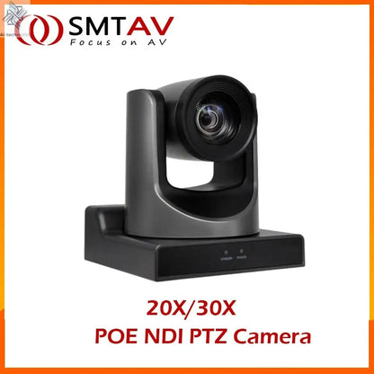 SMTAV New AI Tracking Camera POE NDI SDI PTZ Camera 30x + 8x Zoom Live Streaming Camera NDI HX 4.5 for Church Business Meeting - Ai - TechWorld
