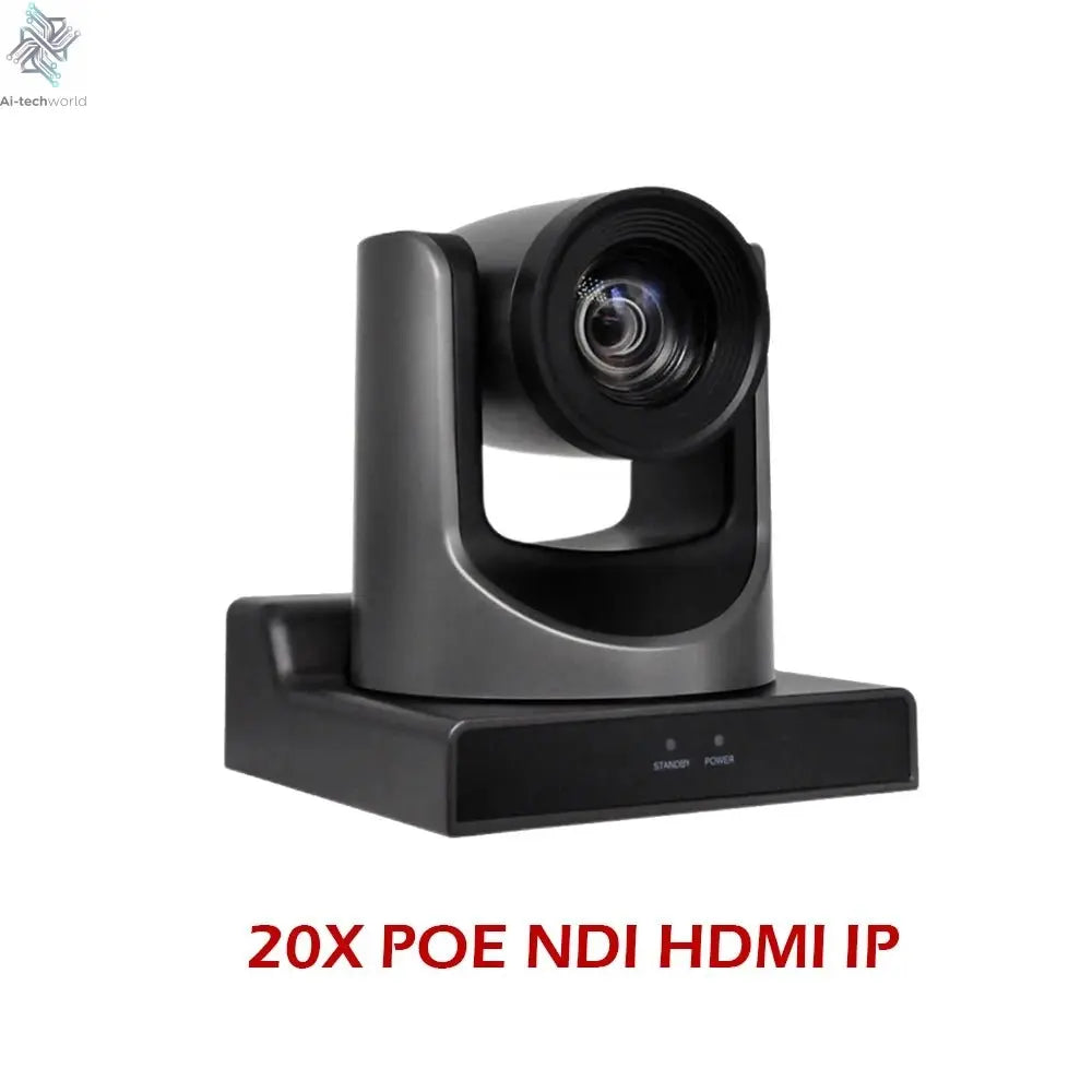 SMTAV New AI Tracking Camera POE NDI SDI PTZ Camera 30x + 8x Zoom Live Streaming Camera NDI HX 4.5 for Church Business Meeting - Ai - TechWorld