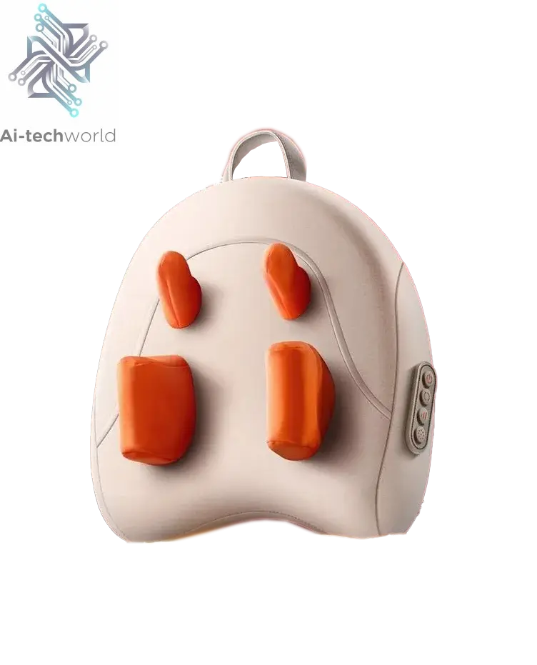 SPA Portable Pillow Massager Lazy Person Leading Shoulder Professional Super Strong Neck Massage Wireless Warm Pillow Type Massa - Ai-TechWorld