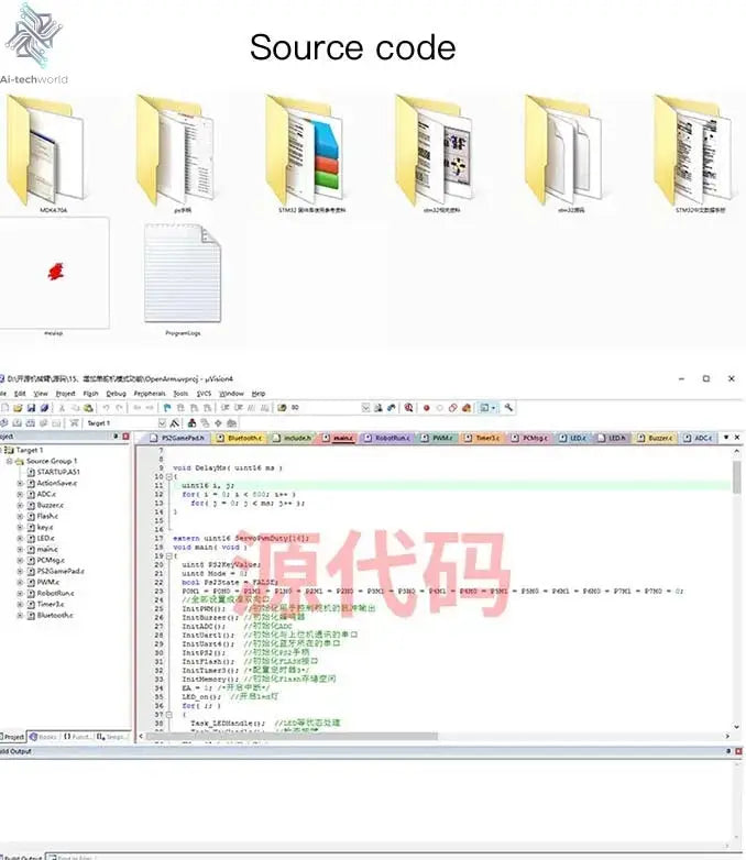 STEM For Arduino STM32 Bionic Robot Palm Hand Manipulator Open Source Code 5 Hands Educational Kit with Ps2/Somatosensory Gloves Ai-TechWorld 