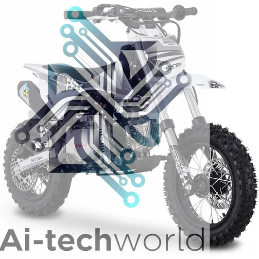 SYX MOTO 110cc Dirt Bike Motorcycle for Teens & Adults Automatic Clutch Electric Start 4-Stroke Gas-Powered Off-Road Bike - Ai-TechWorld