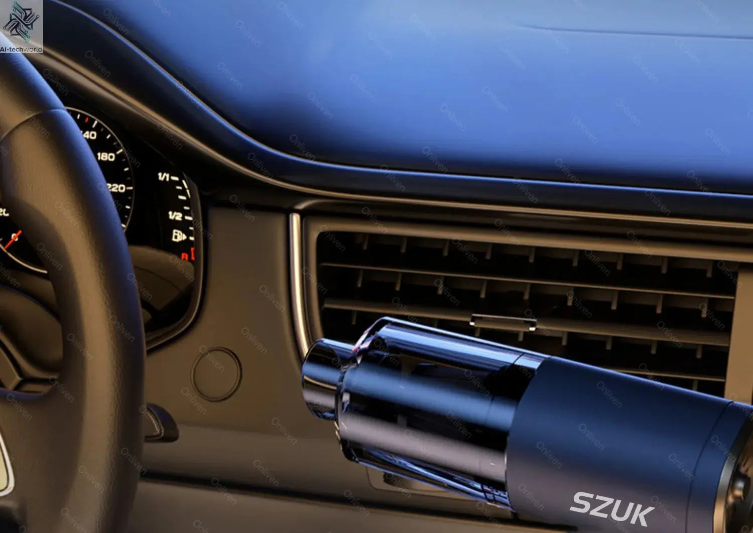 SZUK 98000PA Car Vacuum Cleaner Mini Powerful Cleaning Machine Strong Suction Handheld for Car  Wireless Portable Home Appliance Ai-TechWorld 