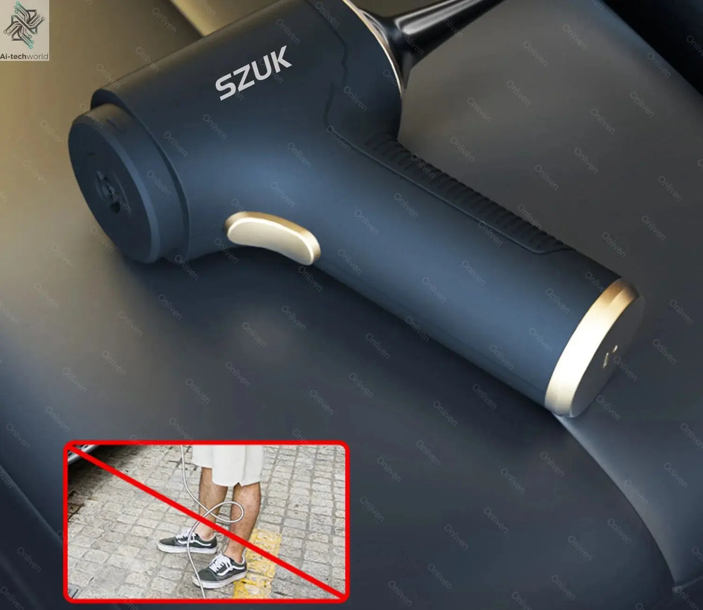 SZUK 98000PA Car Vacuum Cleaner Mini Powerful Cleaning Machine Strong Suction Handheld for Car  Wireless Portable Home Appliance Ai-TechWorld 