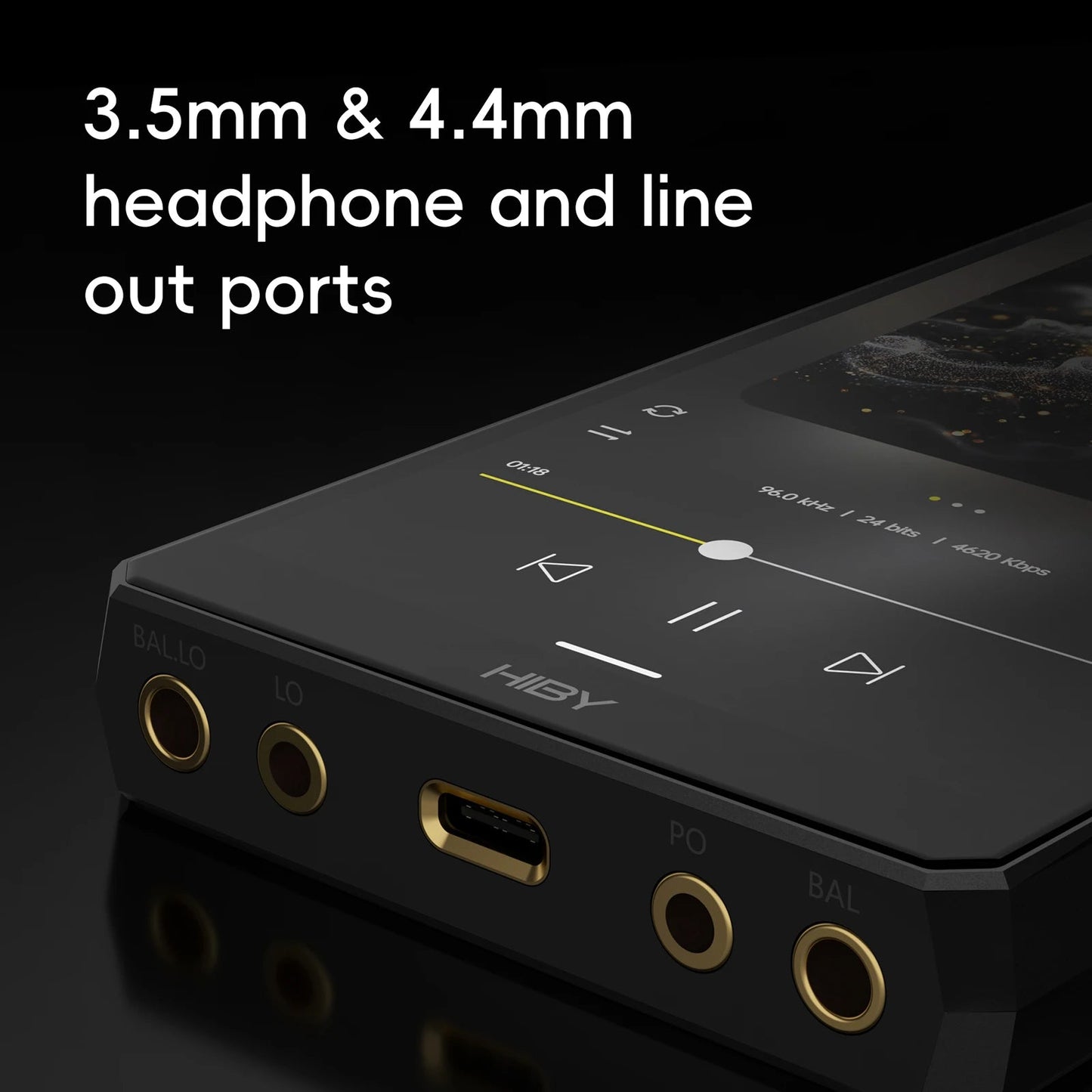 HiBy R6III 2025 / R6 Gen 3 Android 12 Music Player MP3 USB DAC HIFI WiFi Bluetooth 5.0 CS43198 *4 MQA16x DSD512 PCM768 4500mAh Ai-TechWorld 