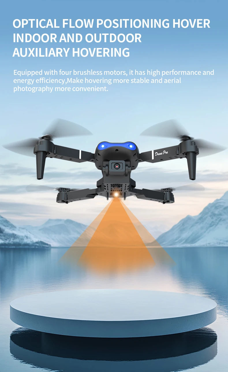 E99 Pro Drone Screen remote control Quadcopter Remote Four Axis Aircraft 8K HD Photography UAV Altitude Fixation Helicopter Toy Ai-TechWorld 