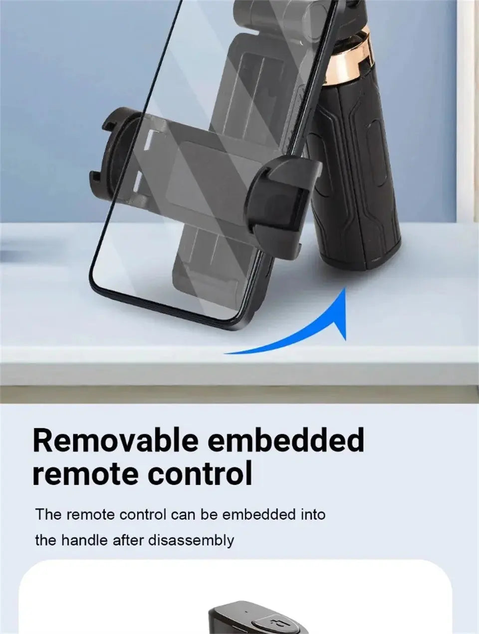 2025 new Selfie Stick Tripod with Wireless Bluetooth Remote, Portables Foldable Stand for iPhone Smartphone Vlog Shooting Record Ai-TechWorld 