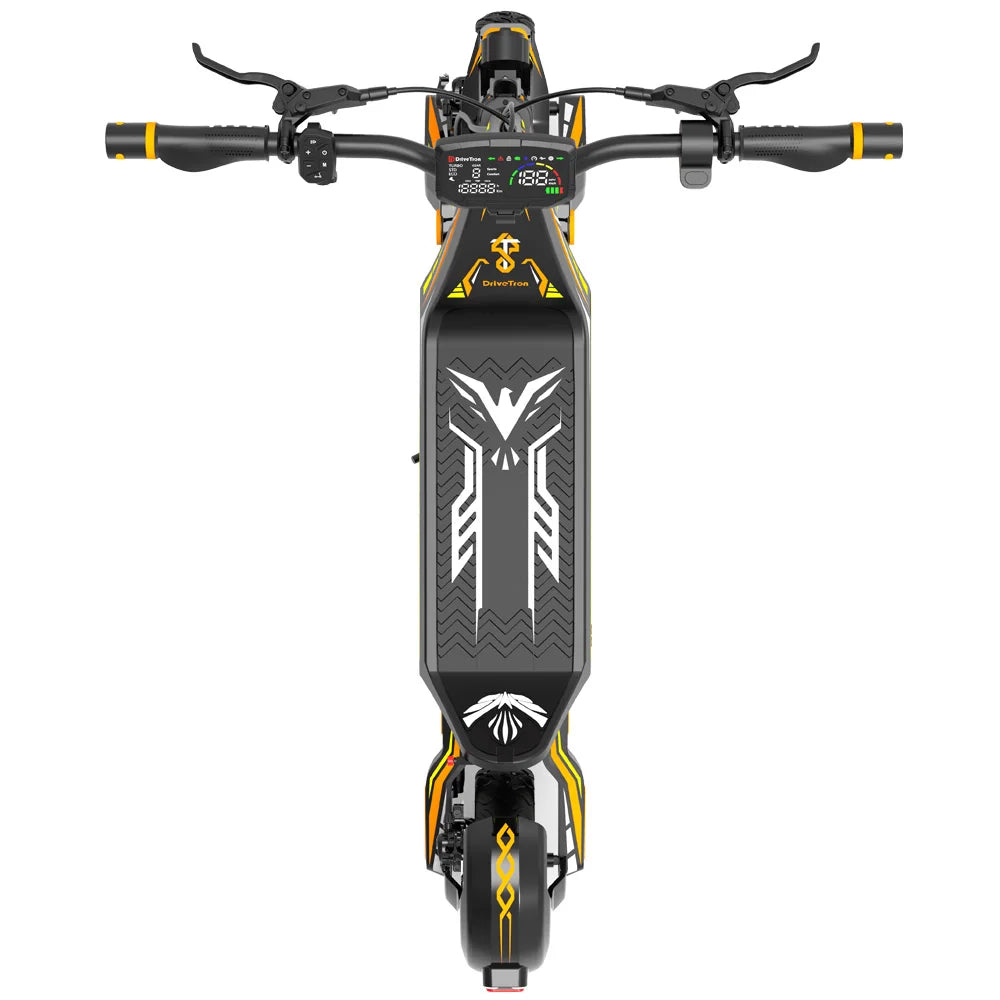 Dual Motor 46mph 80kmh Hydraulic Absorber Brake Powerful Off-road Adult Double Motor Big 60V 11inch Tires Electric Scooter Ai-TechWorld 