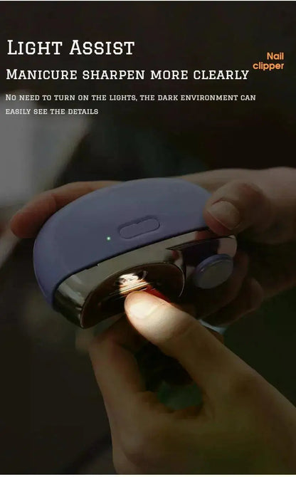 1 Pcs Electric Automatic Nail Clipper Manicure Nail Trimmer For Adult Ai-TechWorld 