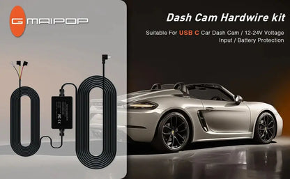 Car Dash Cam 4 Channel Black Box WiFi Driving Camera FHD 1080P Front Left Right Rear Night Vision Loop Recording add Hardwirekit Ai-TechWorld 