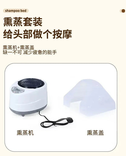 Spa Massage Shampoo Bed for Hair Salon, Commercial Use, Hairdressing Shaving Station, Water Circulation Basin, Beauty Furn, 2025 Ai-TechWorld 