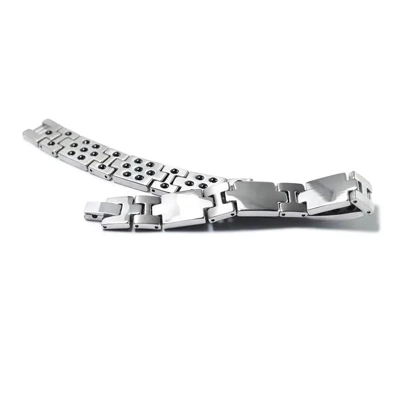 Pure Titanium Hematite Therapy Bracelet Tungsten Ceramic Blood Pressure Slimming Bracelet Weight Loss Bracelet Ai-TechWorld 