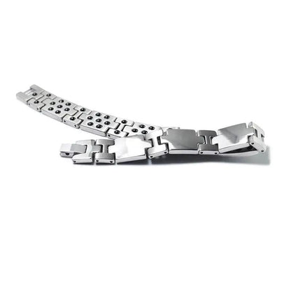 Pure Titanium Hematite Therapy Bracelet Tungsten Ceramic Blood Pressure Slimming Bracelet Weight Loss Bracelet Ai-TechWorld 