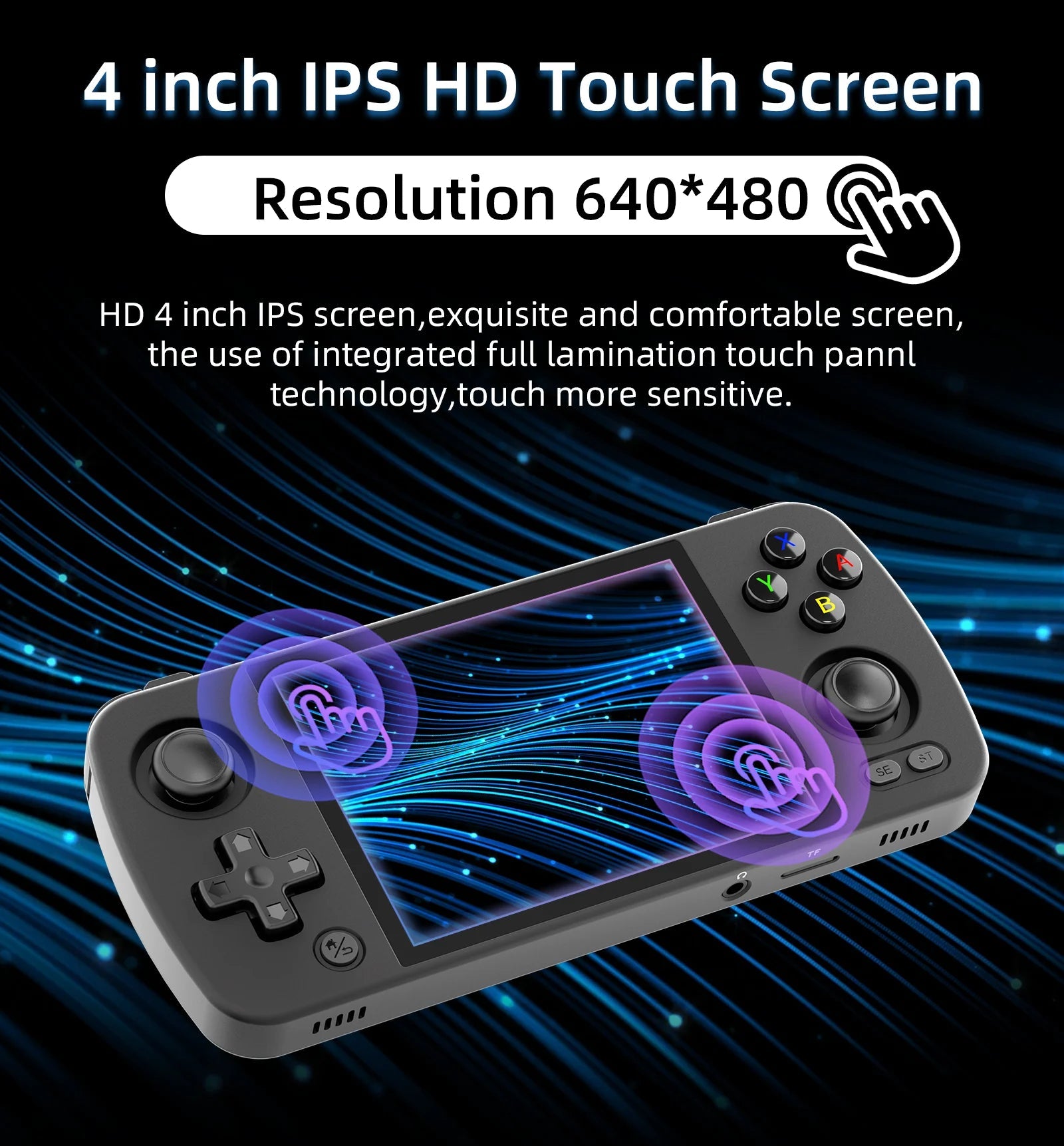 ANBERNIC RG405M Handheld Game Console 4'' IPS Touch Screen Android12 System T618 Metal Shell Retro Video Game Player 3000+ Games Ai-TechWorld 